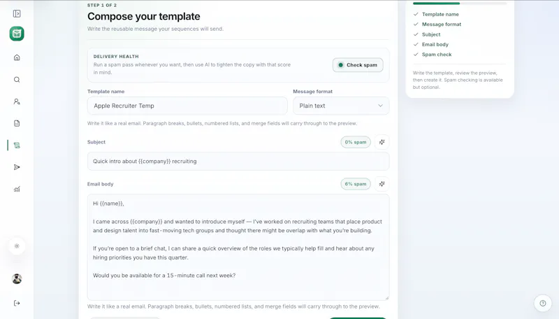 Sendloom screenshot 5