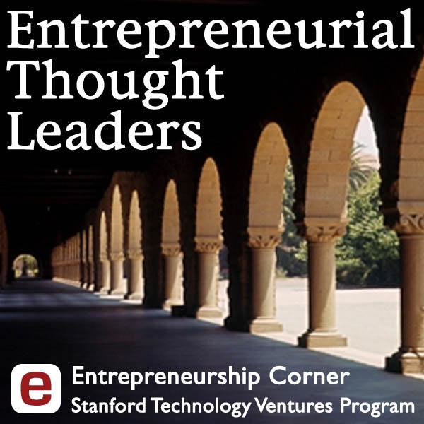 Entrepreneurial Thought Leaders - Serendipity in design and entrepreneurship