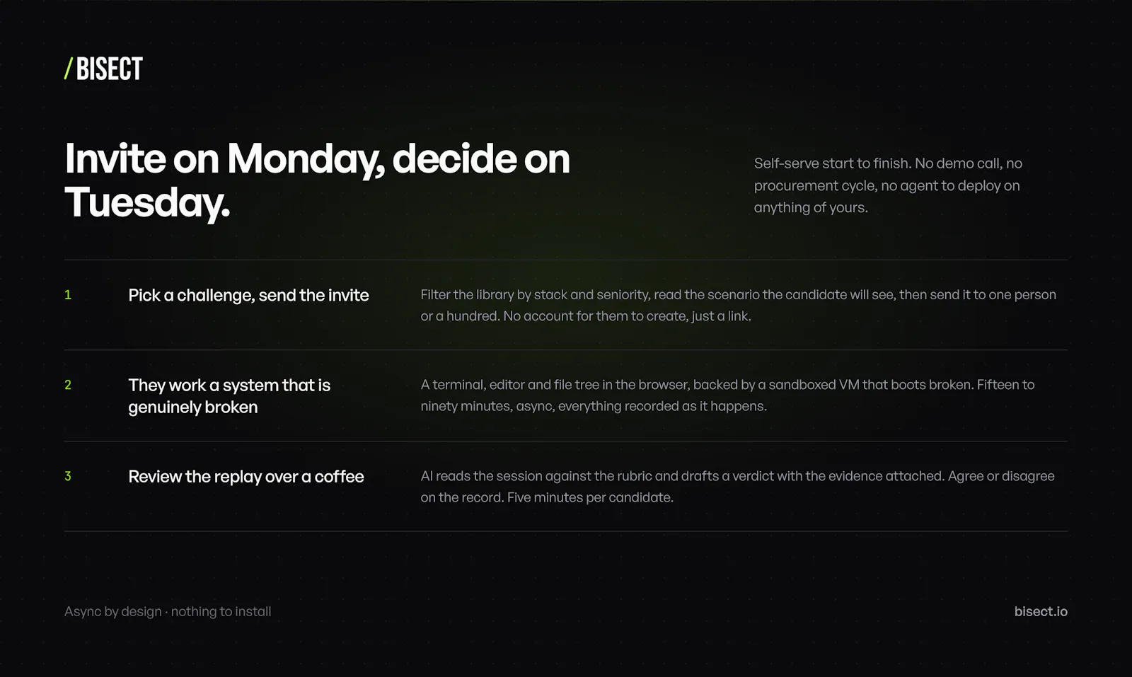 Bisect screenshot 4