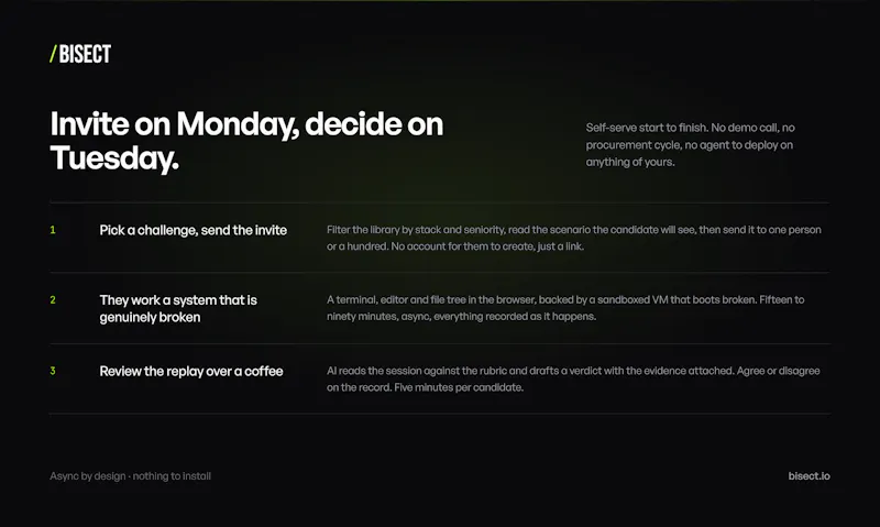 Bisect screenshot 4