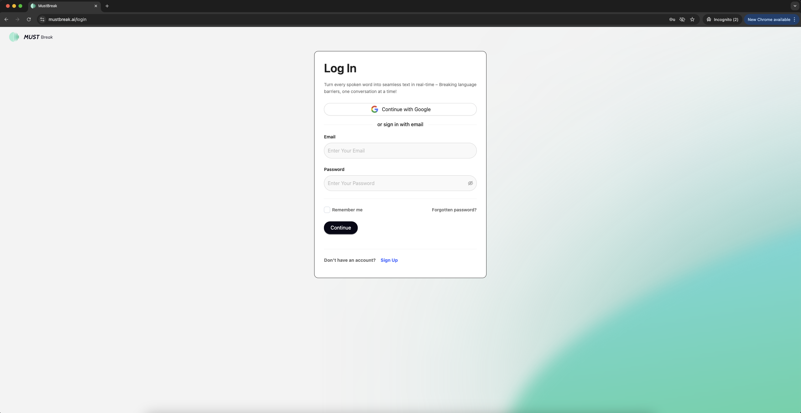 MustBreak gallery image