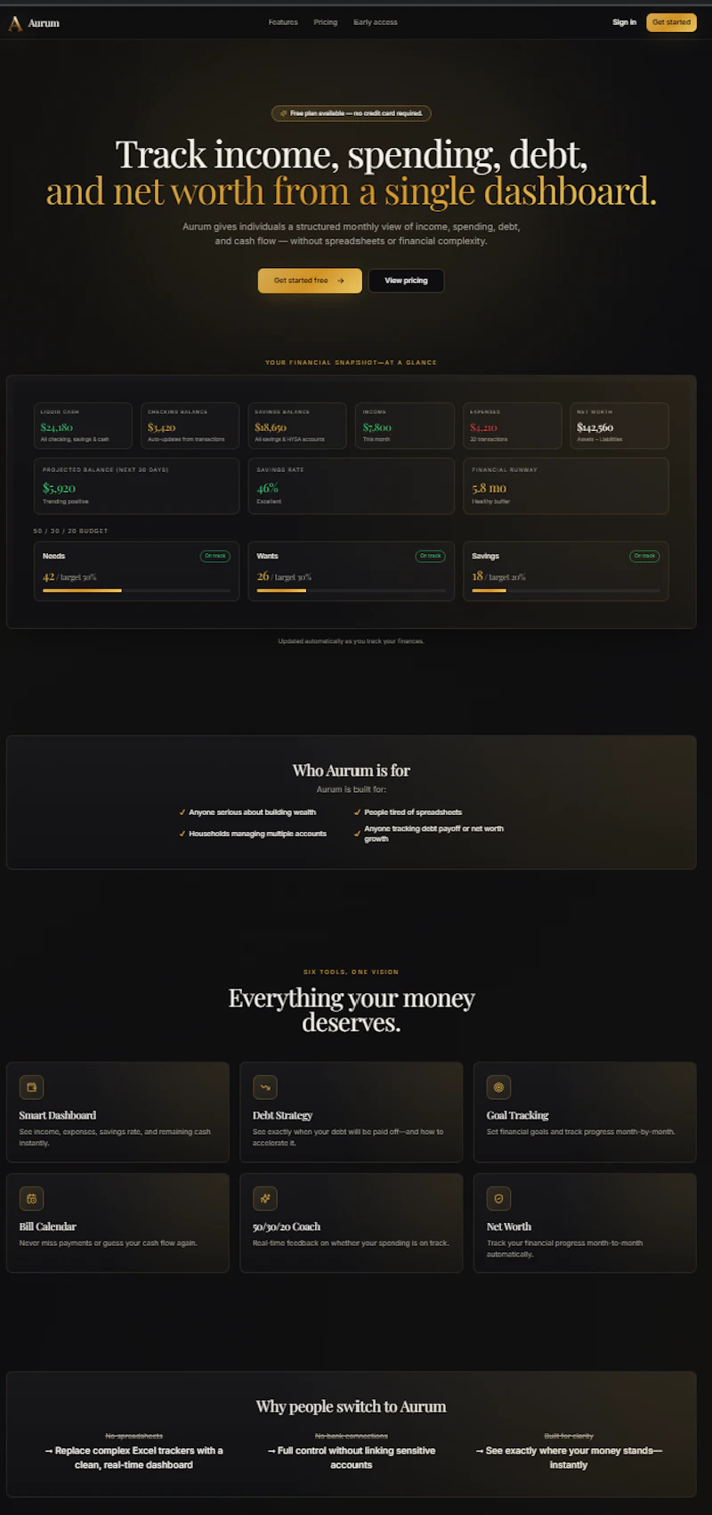 Aurum screenshot 1