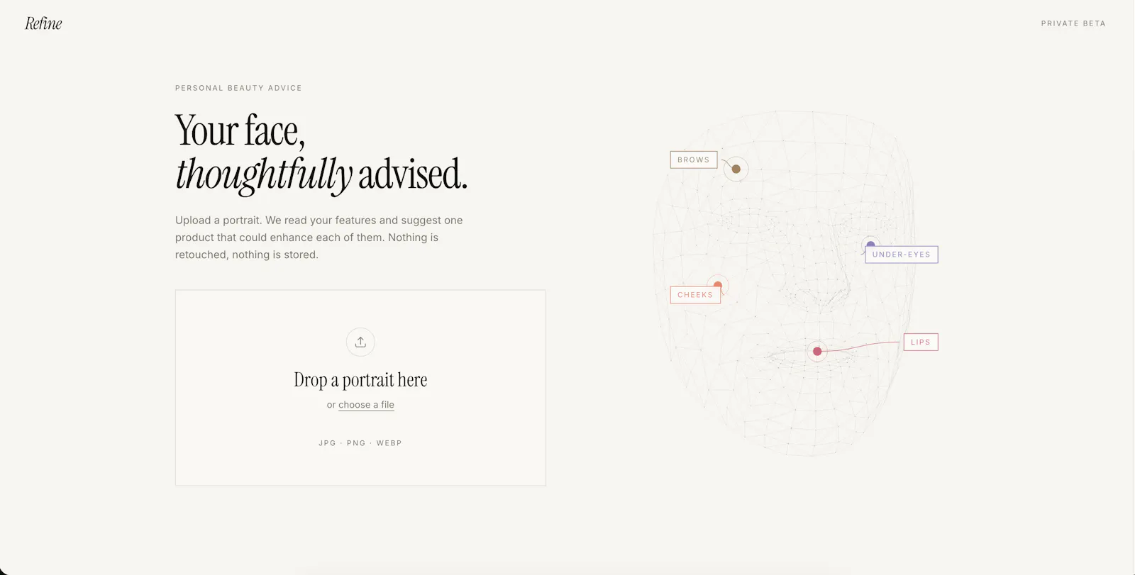 Refine screenshot 1