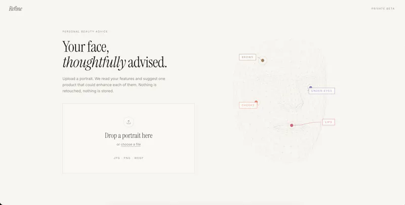 Refine screenshot 1