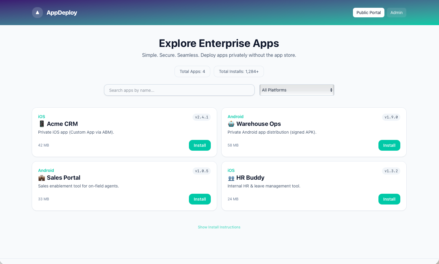 AppDeploy gallery image