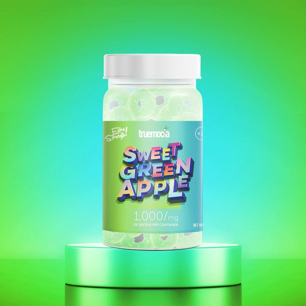 Ekşi sakızlı solucan 1500mg - Delta 8 THC Gummies medya 1
