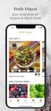 Budgeat App - 配方视图带有逐步说明和食材清单