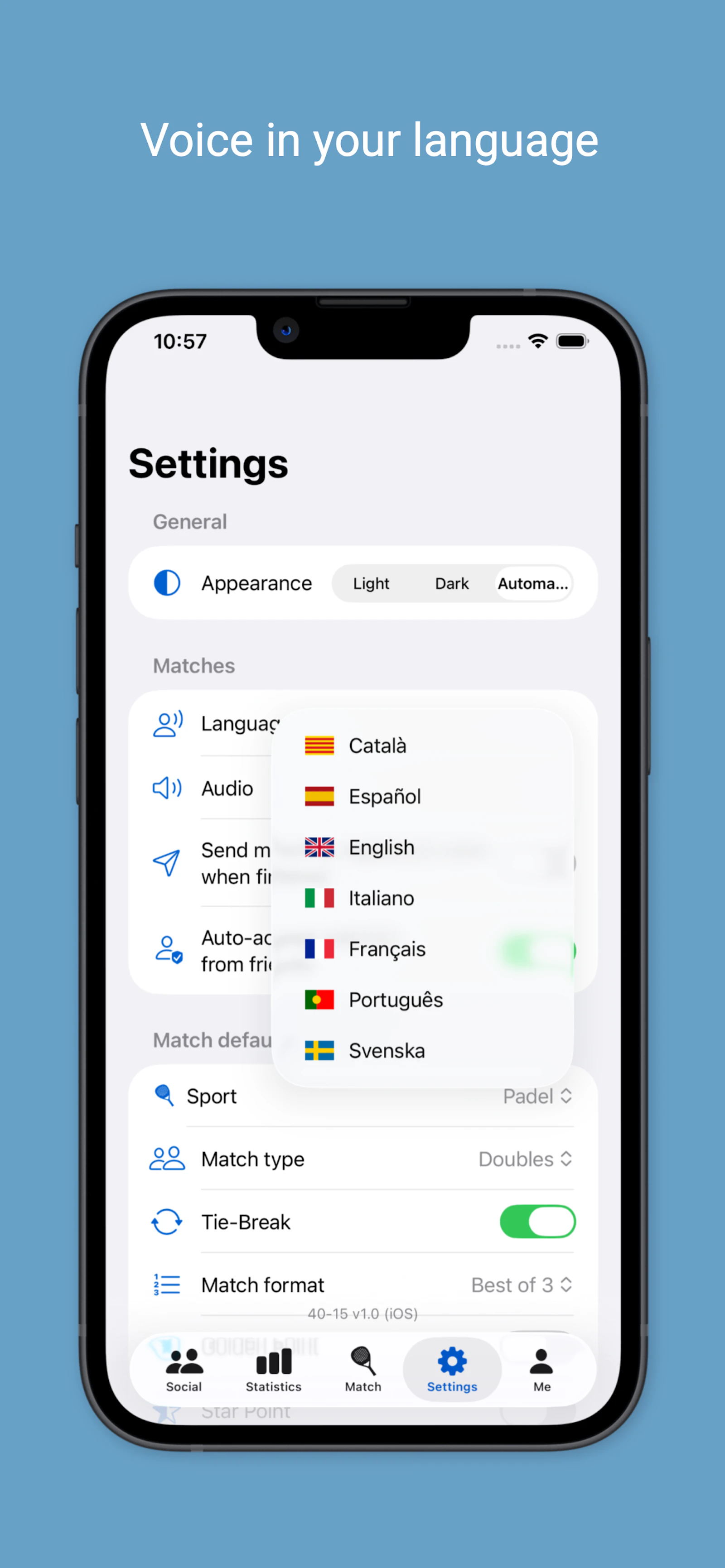 40-15 App screenshot 8