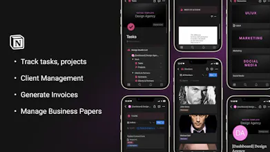 Design Agency Notion Template gallery image