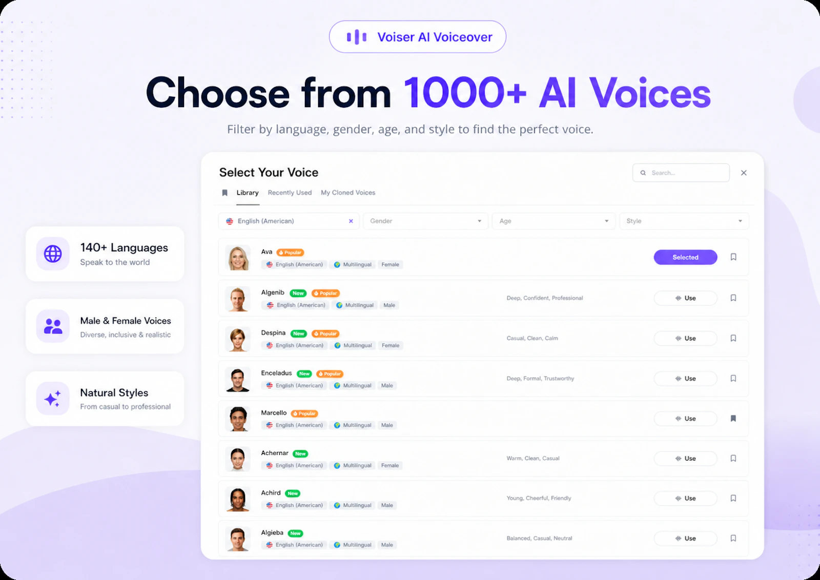 Voiser AI screenshot 4
