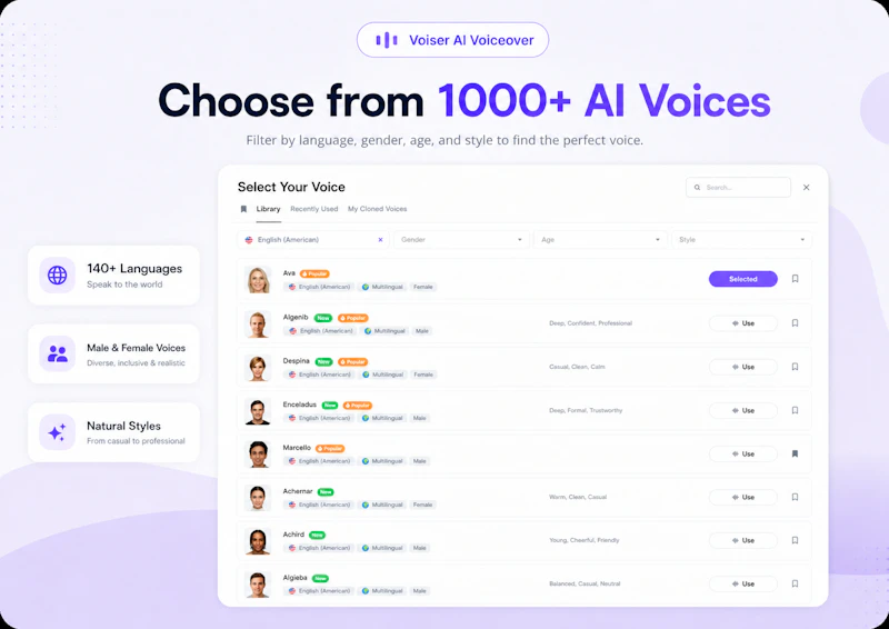 Voiser AI screenshot 4