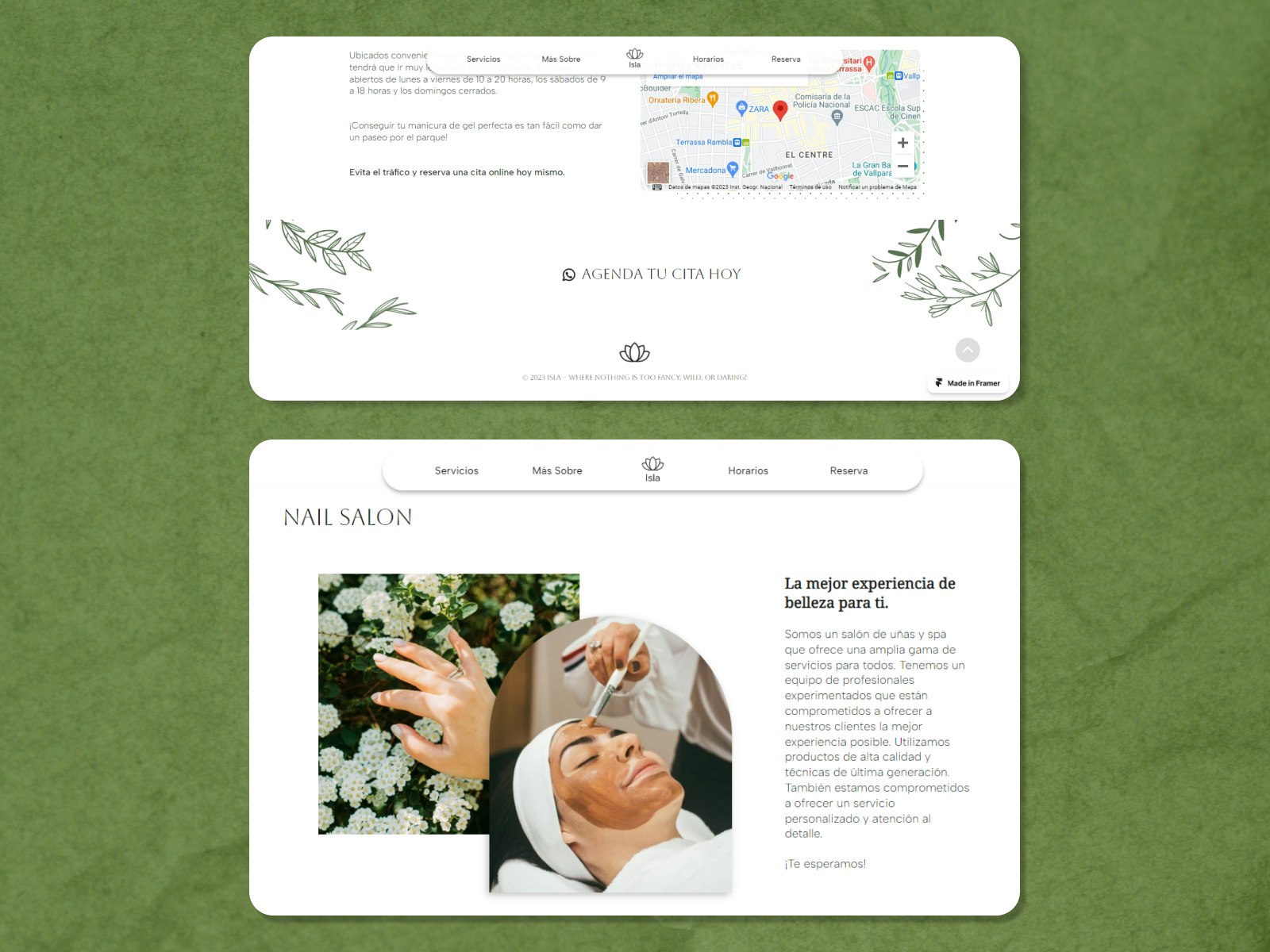 Isla - Framer Template gallery image