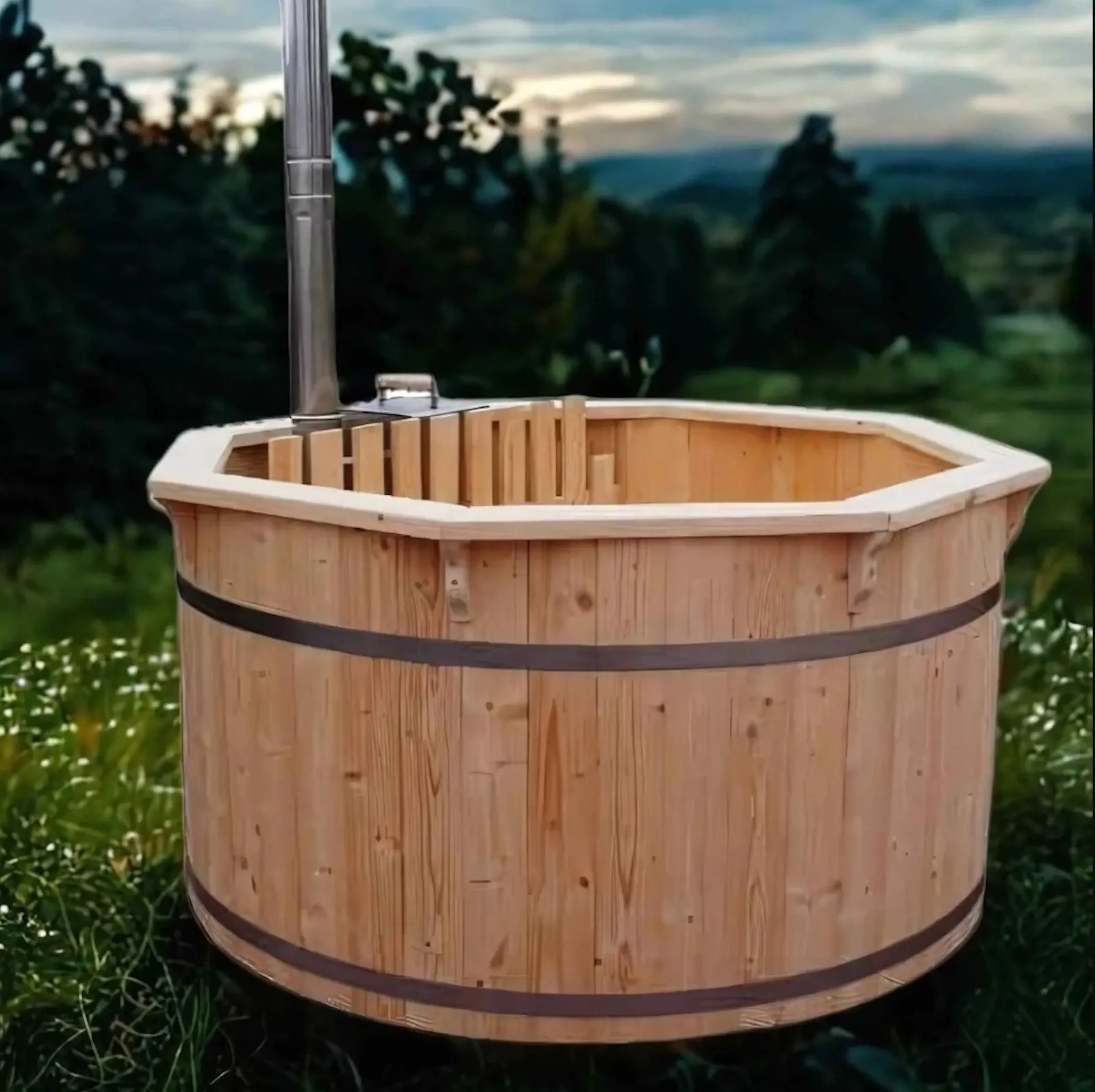2-4 Person Traditional Finnish Hot Tub screenshot 2
