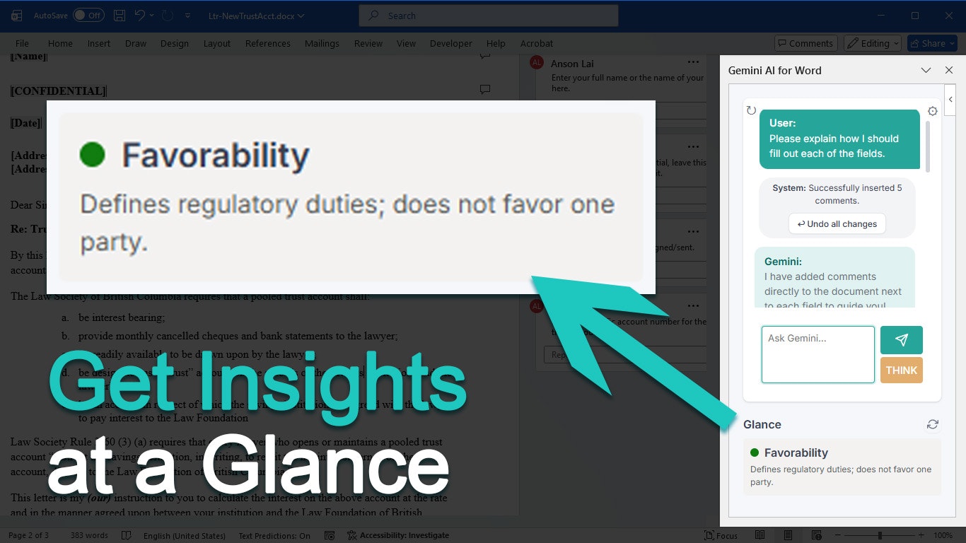 Gemini AI for Office - Screenshot 3 showing product features and functionality
