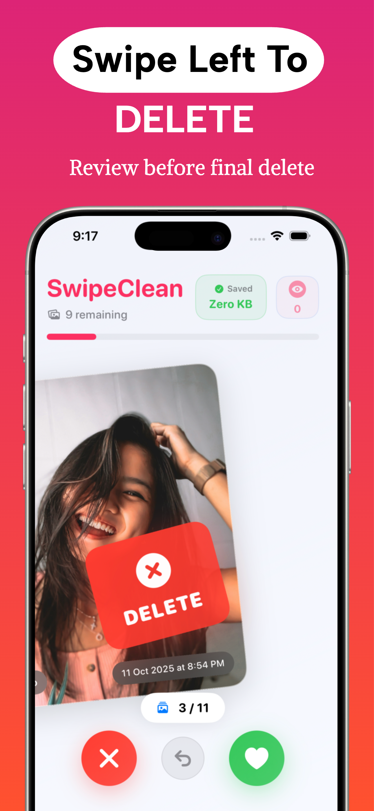 Fliqr - The Tinder for Your Camera Roll gallery image