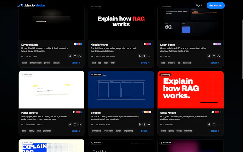 Idea to Motion screenshot 4