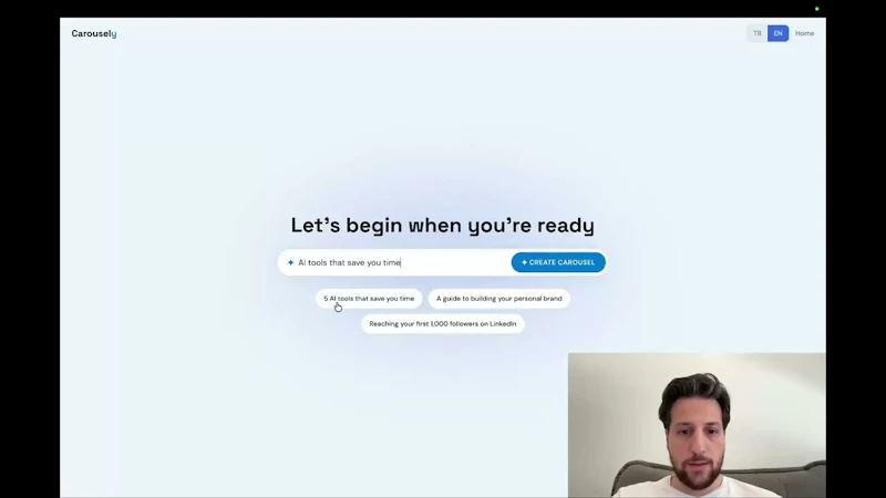 Carousely screenshot 1 (video preview)