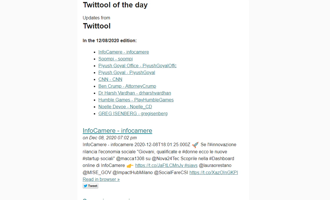 Twittool