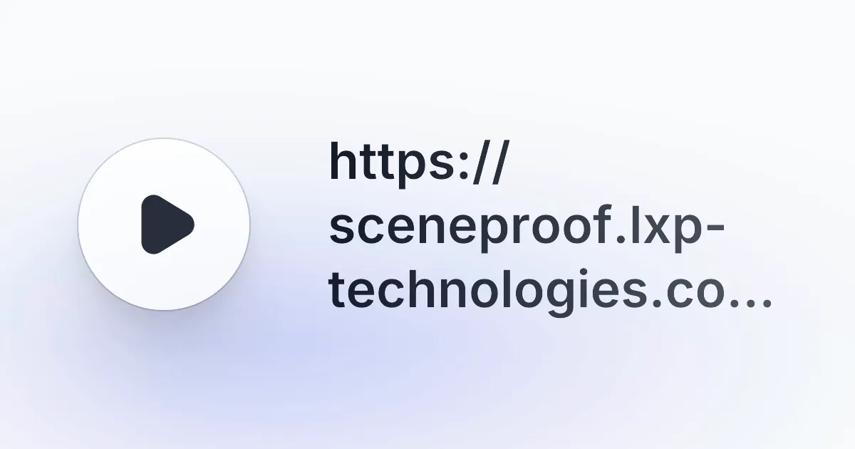 SceneProof gallery image
