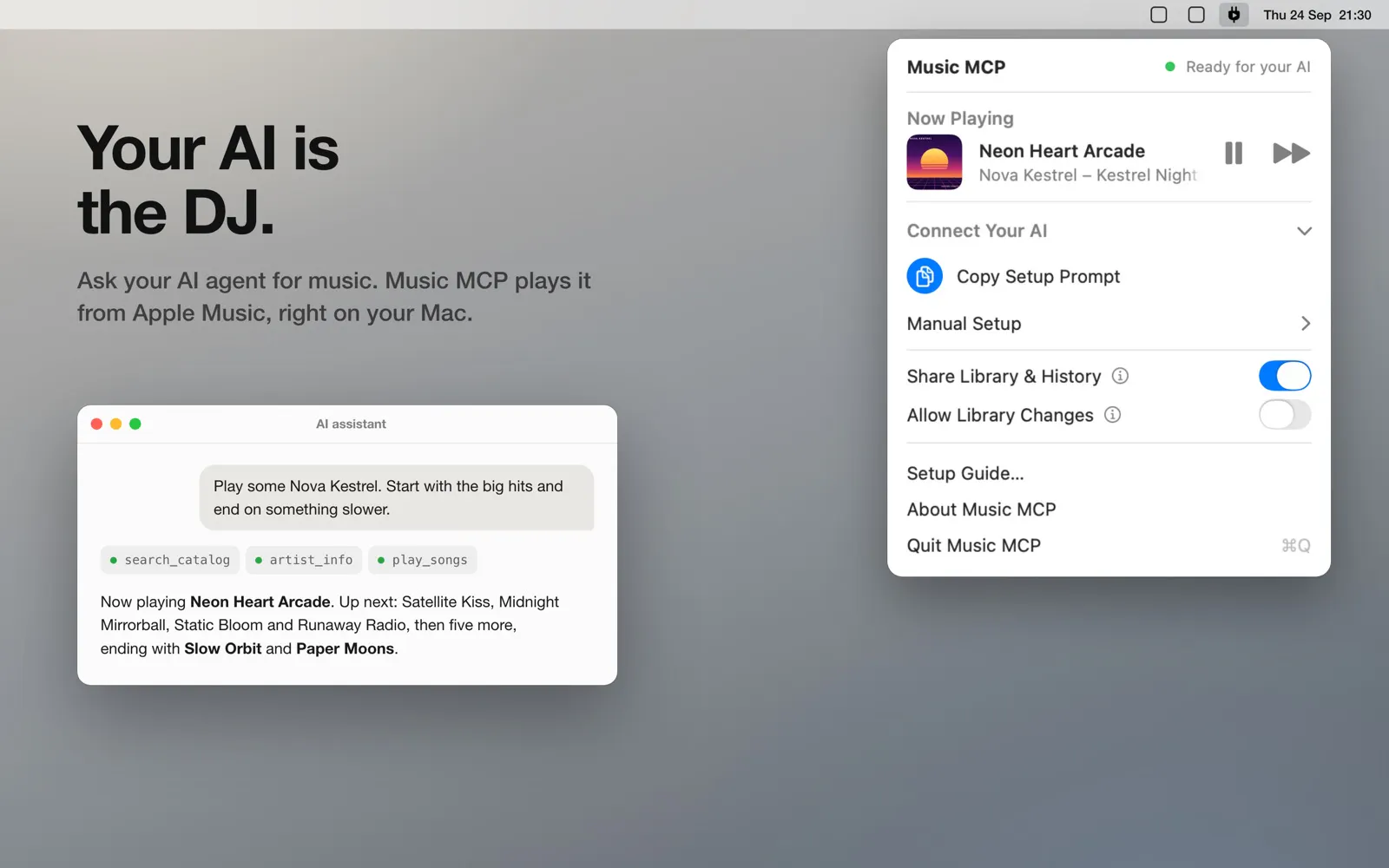 Music MCP screenshot 2