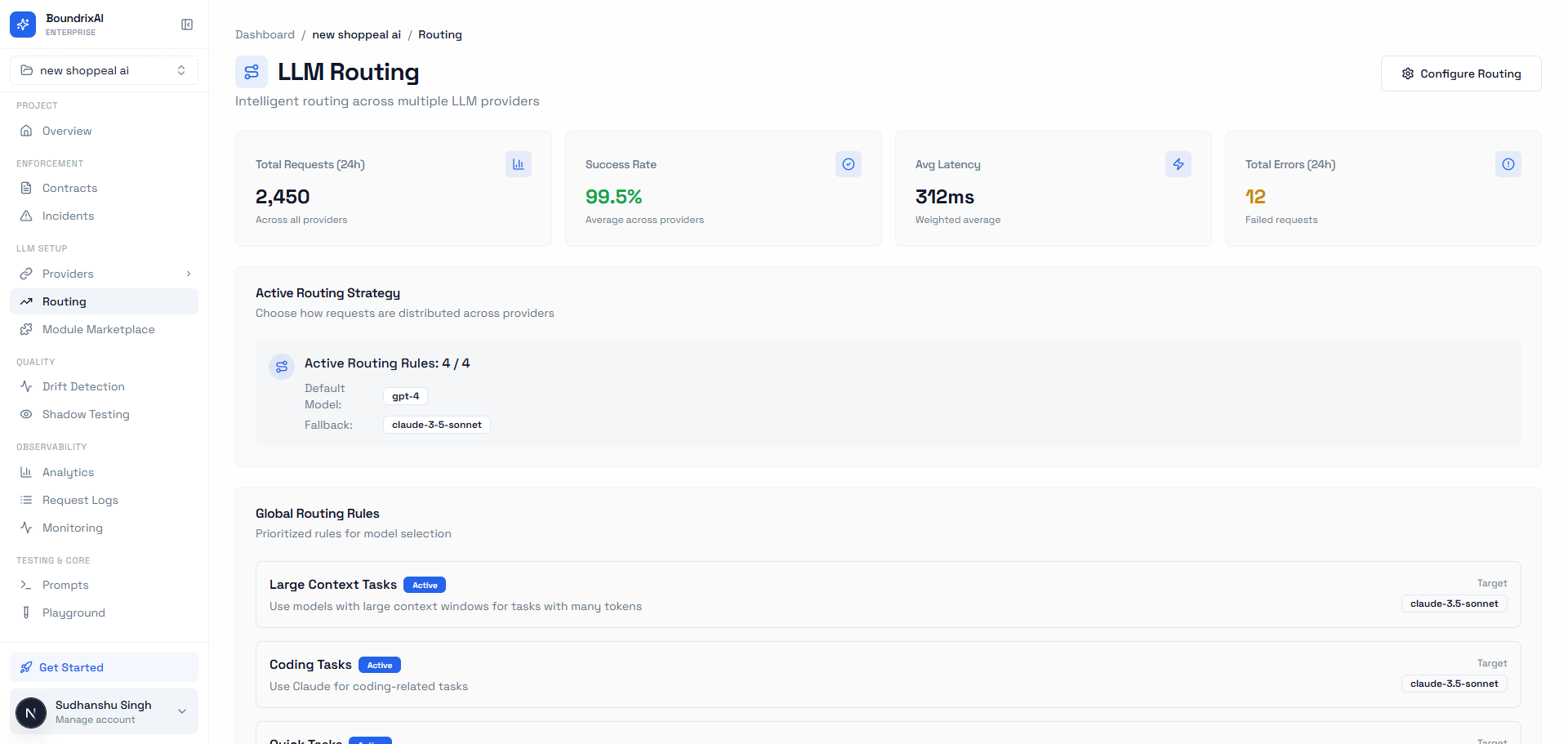 BoundrixAI - Screenshot 2 showing product features and functionality