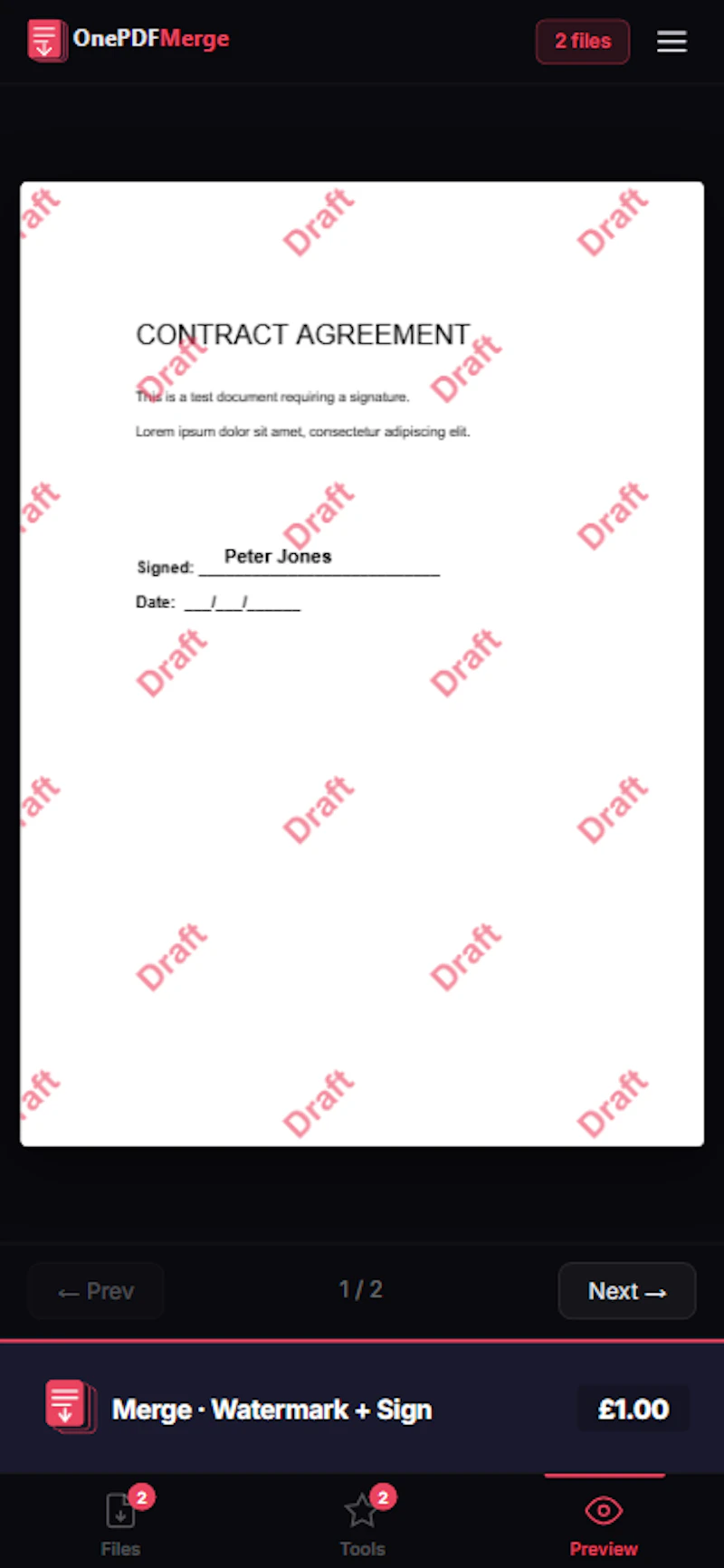 PDF Merge screenshot 10