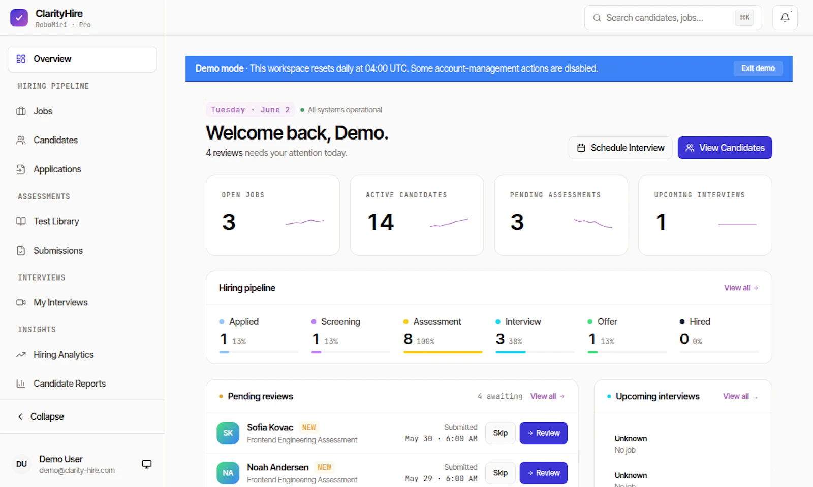 ClarityHire screenshot 7