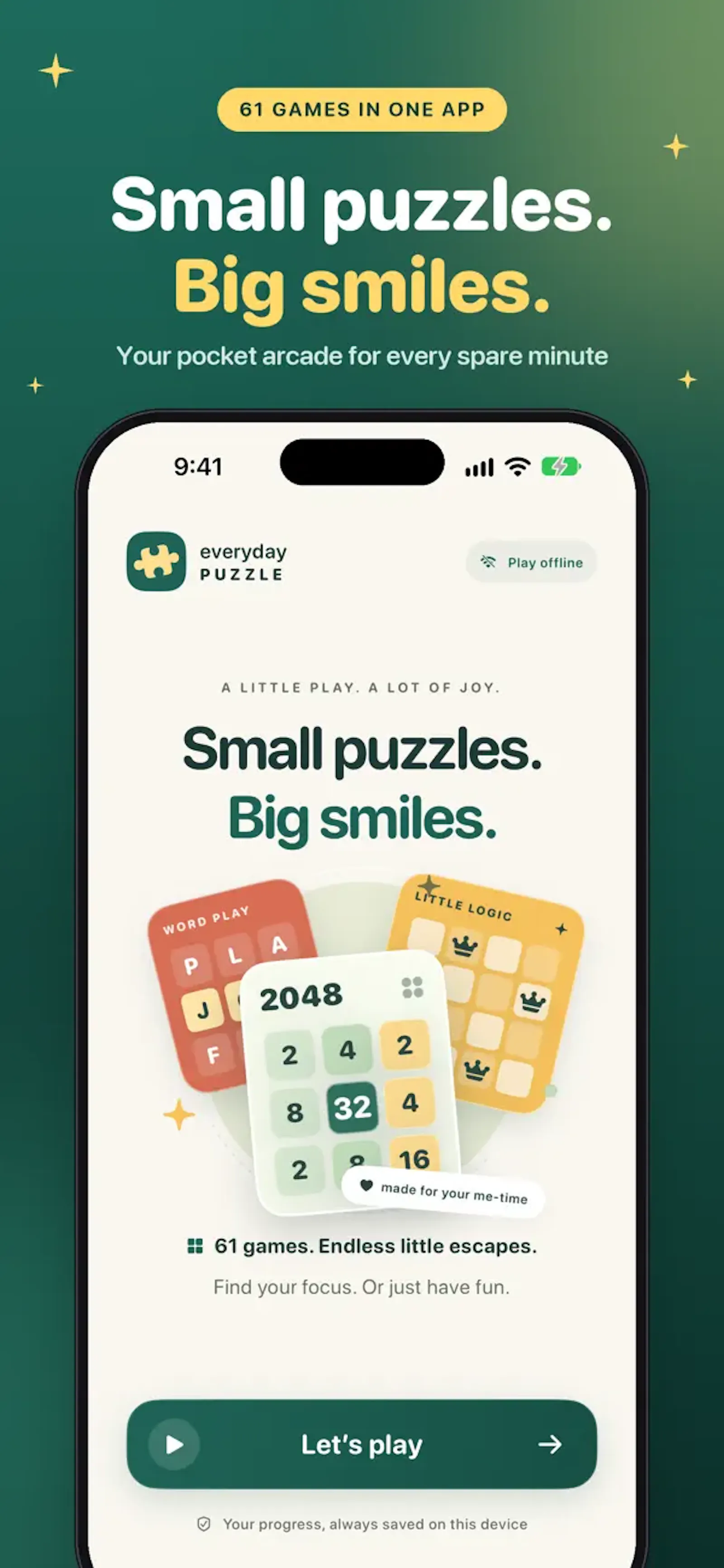 Everyday Puzzles Offline Games screenshot 1