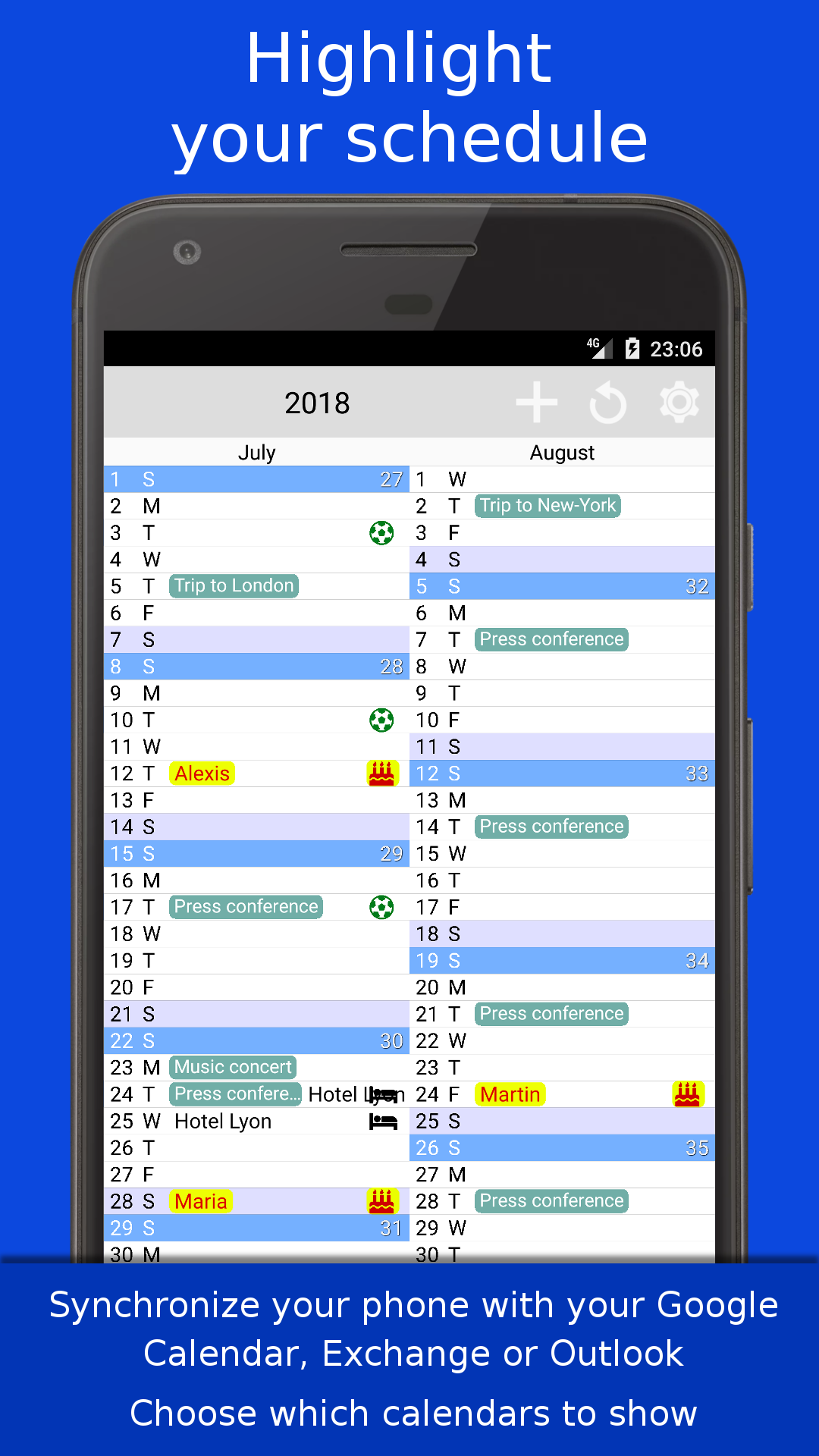 The Calendar Pro gallery image