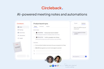 Screenshot of Circleback
