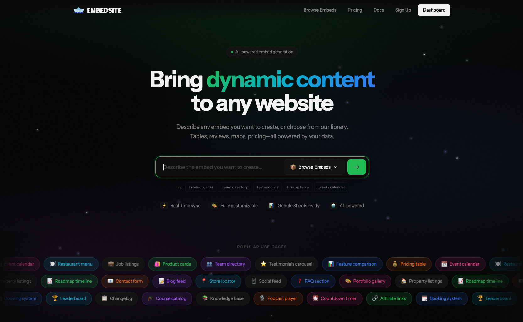 EmbedSite gallery image