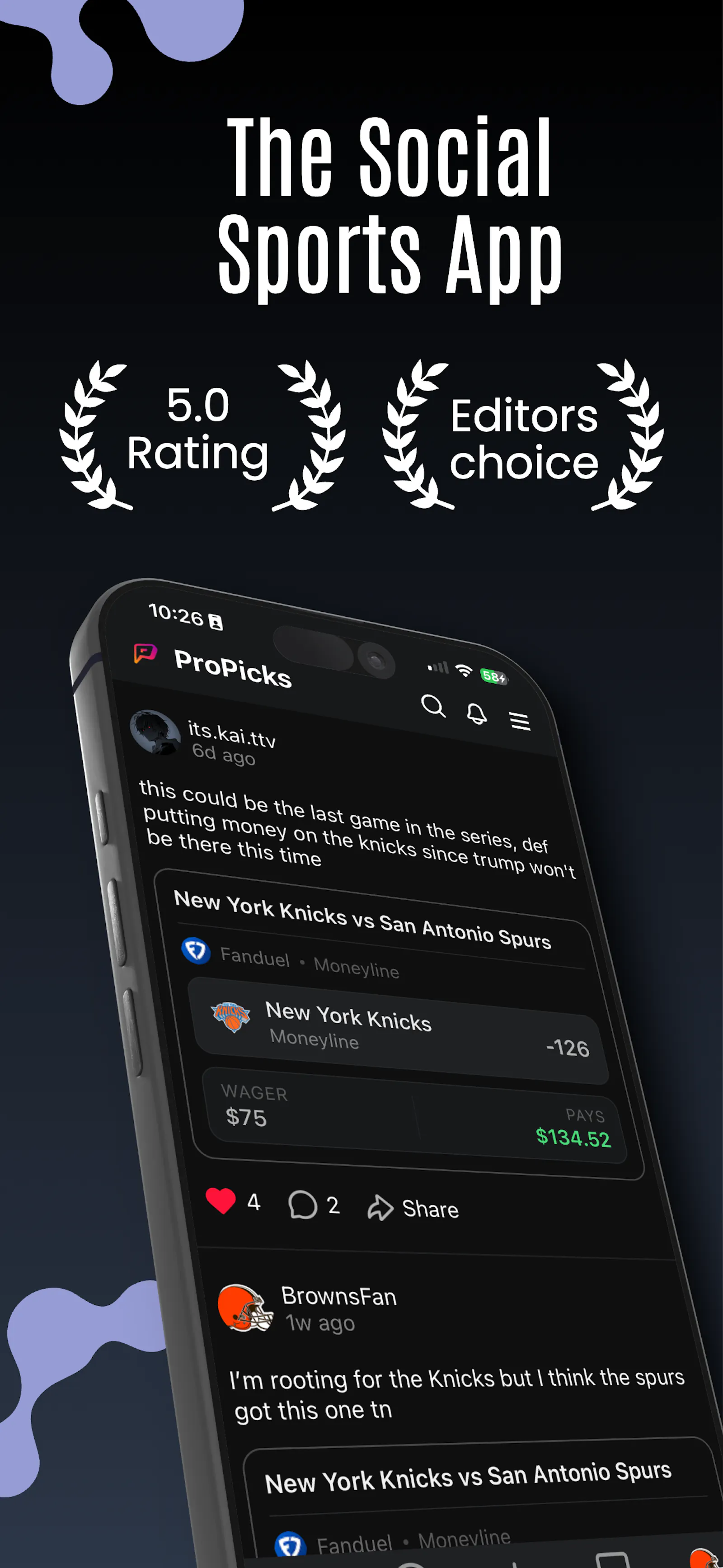 ProPicks Social screenshot 1