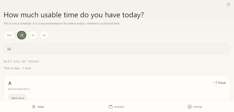 Allocate your time efficiently  screenshot 1