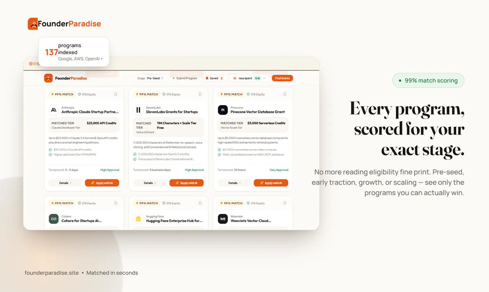 FounderParadise screenshot 2