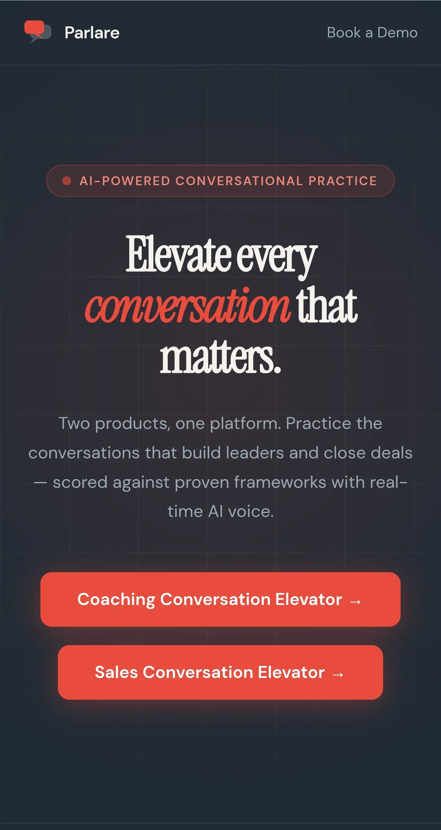 Parlare Conversation Elevator gallery image