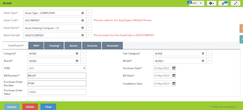 GoodBooks Asset Suite screenshot 1