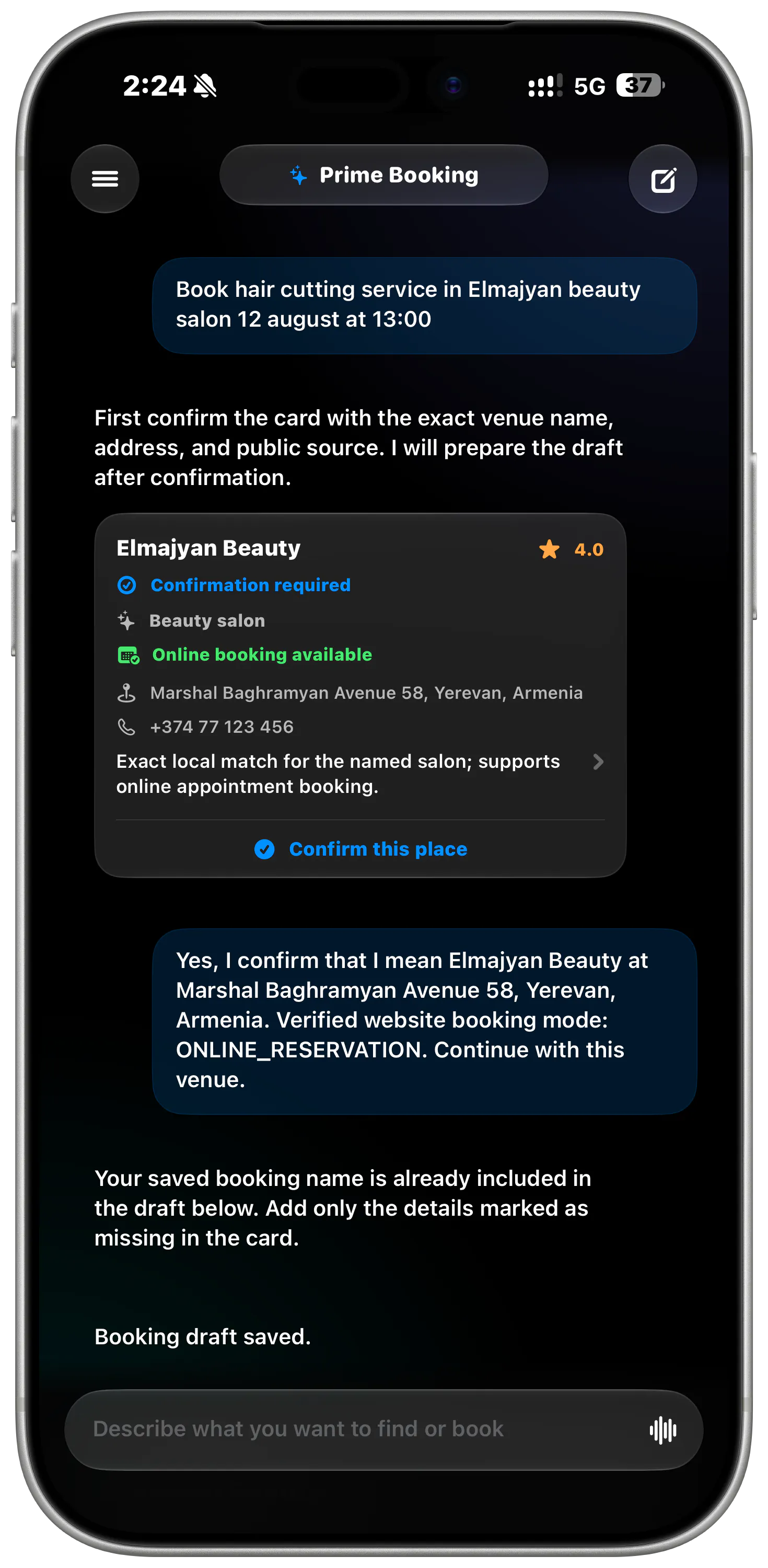 Prime Booking  gallery image