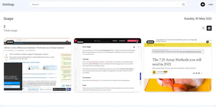 SiteSnap gallery image