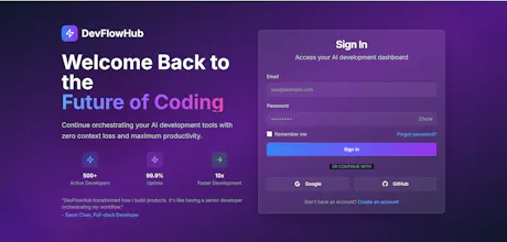 DevFlowHub gallery image