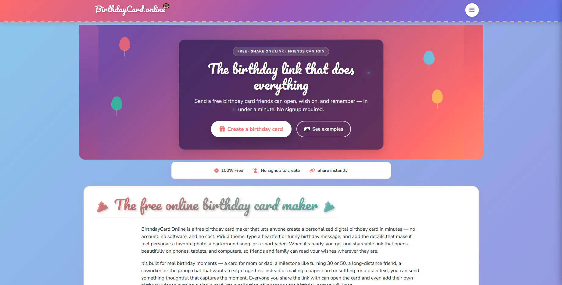 BirthdayCard.Online gallery image