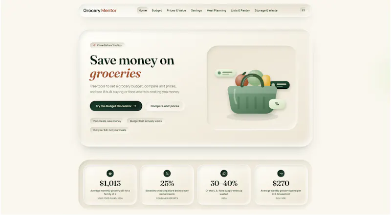 Grocery Mentor screenshot 1