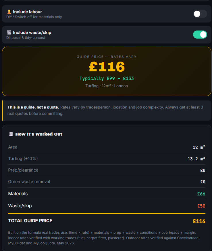 BuildCost UK — Cost Calculator gallery image
