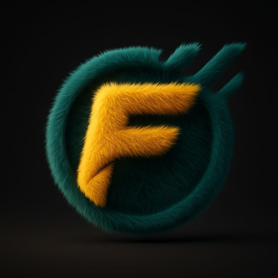 Fusion Byte - Product Hunt launch logo and brand identity