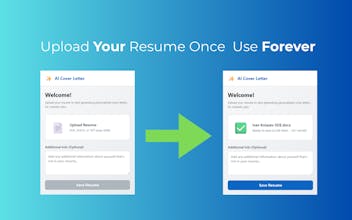 AI Cover Letter for LinkedIn gallery image
