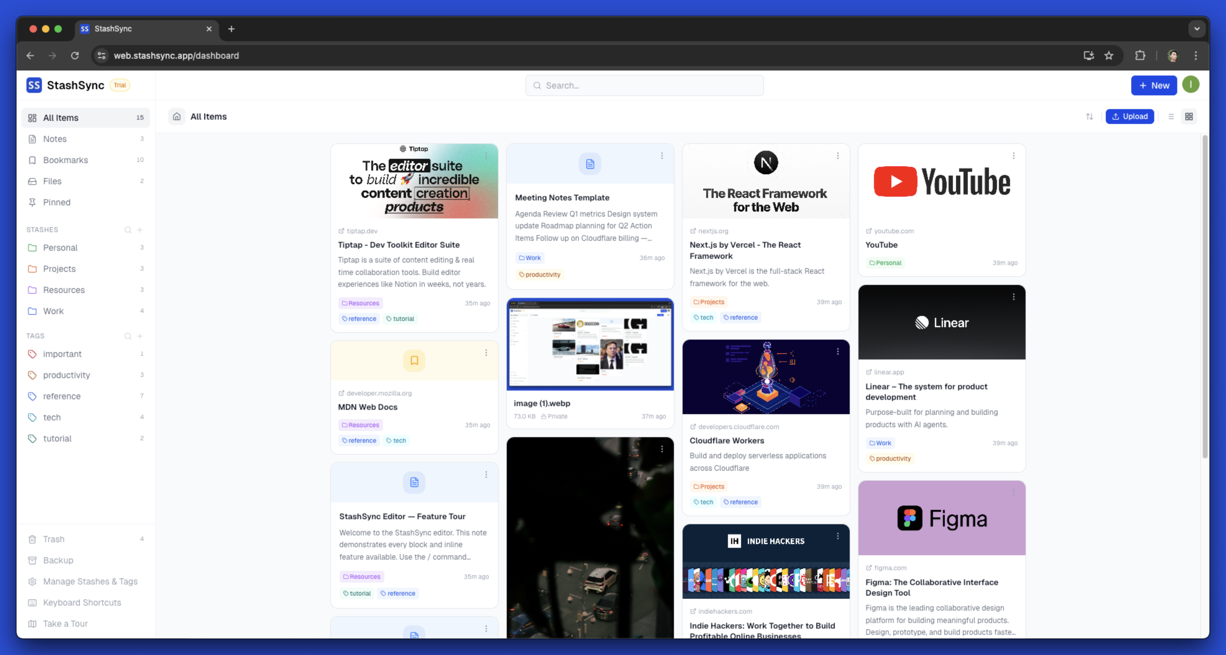 StashSync.app gallery image