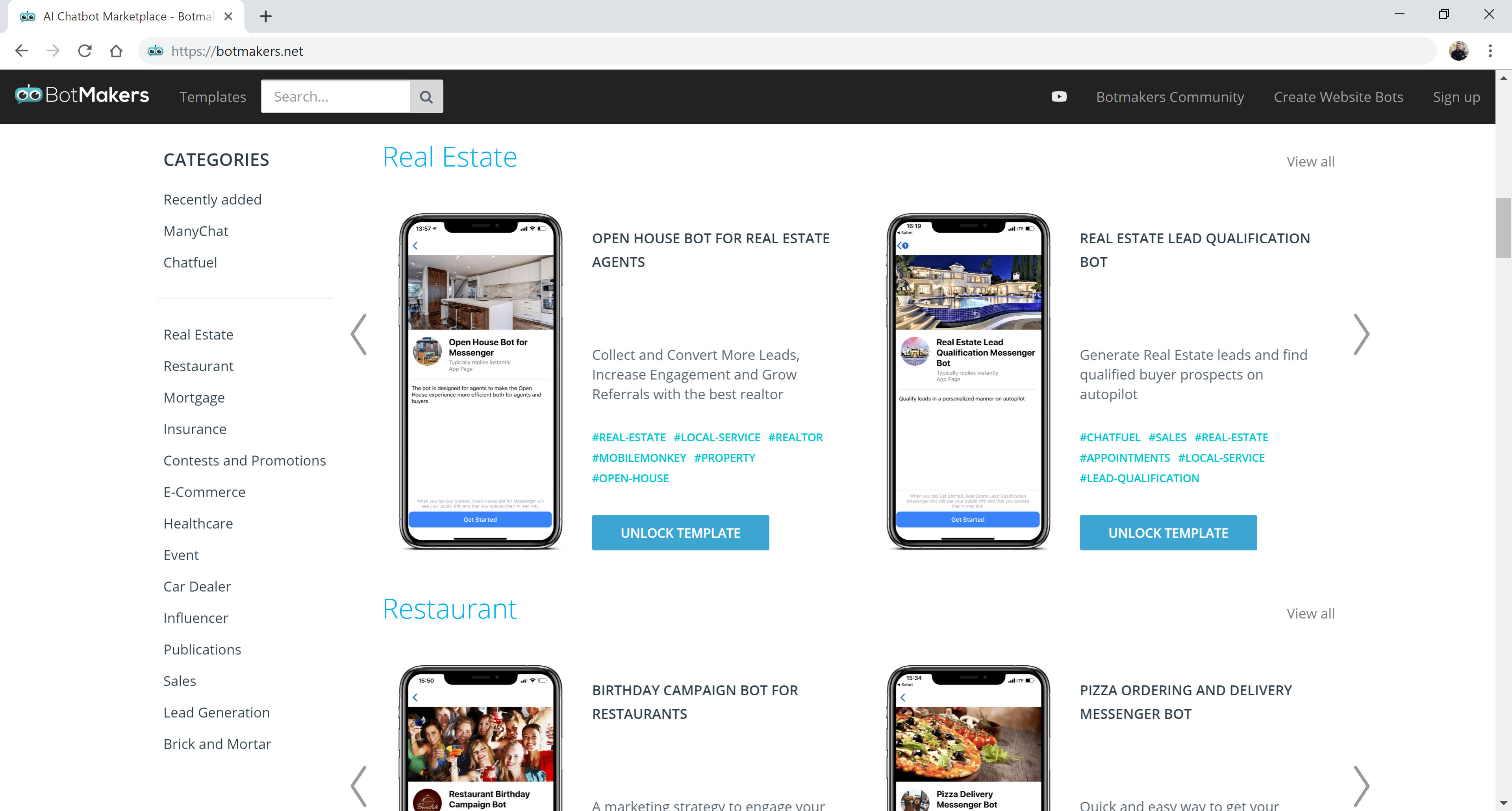 Bot Demo Pages by Botmakers gallery image