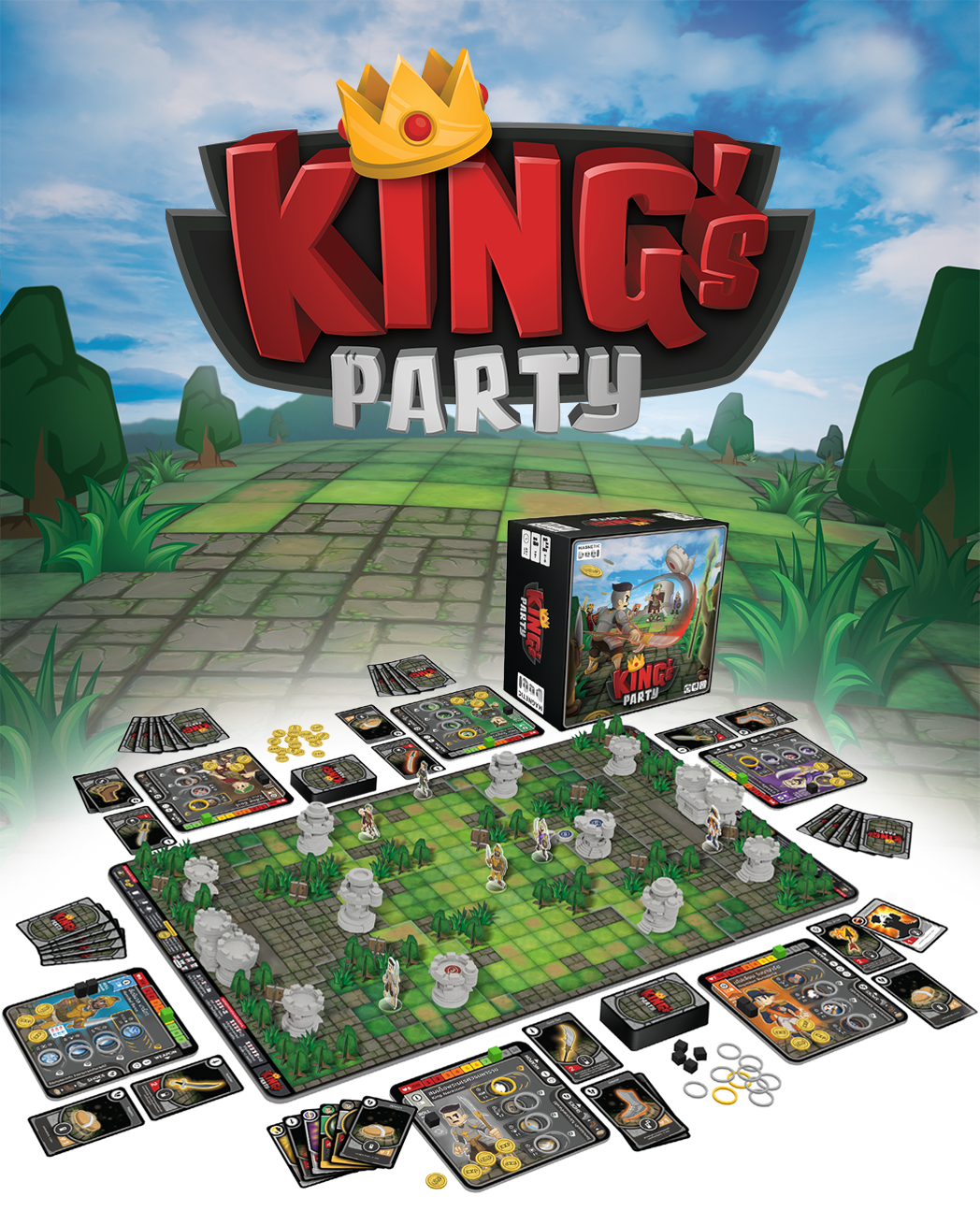 Permainan Papan "Edisi Parti-1 King"