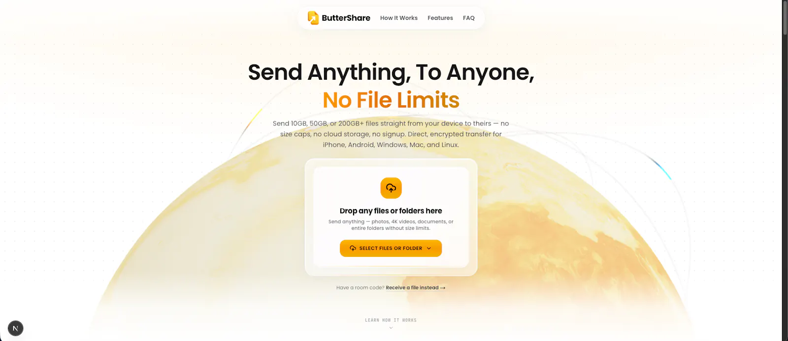 ButterShare screenshot 1
