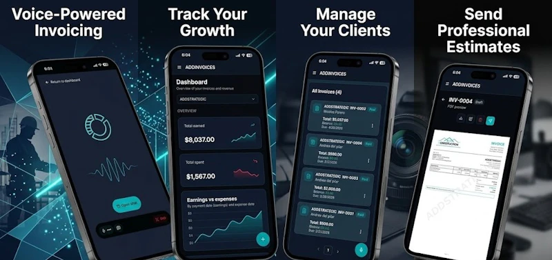 ADDINVOICES screenshot 2