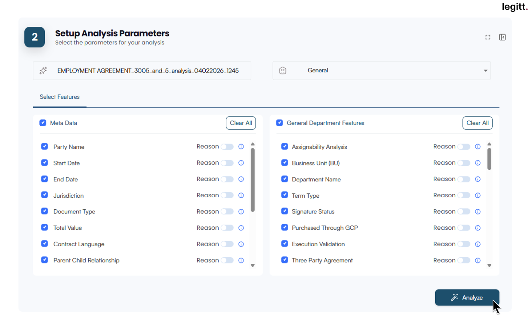 AI Bulk Analysis - Screenshot 4 showing product features and functionality